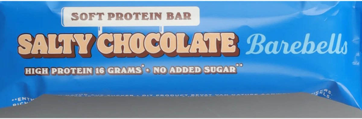 Goedkoopste 12x Barebells Soft Protein Bar Salty Chocolate 55 gr