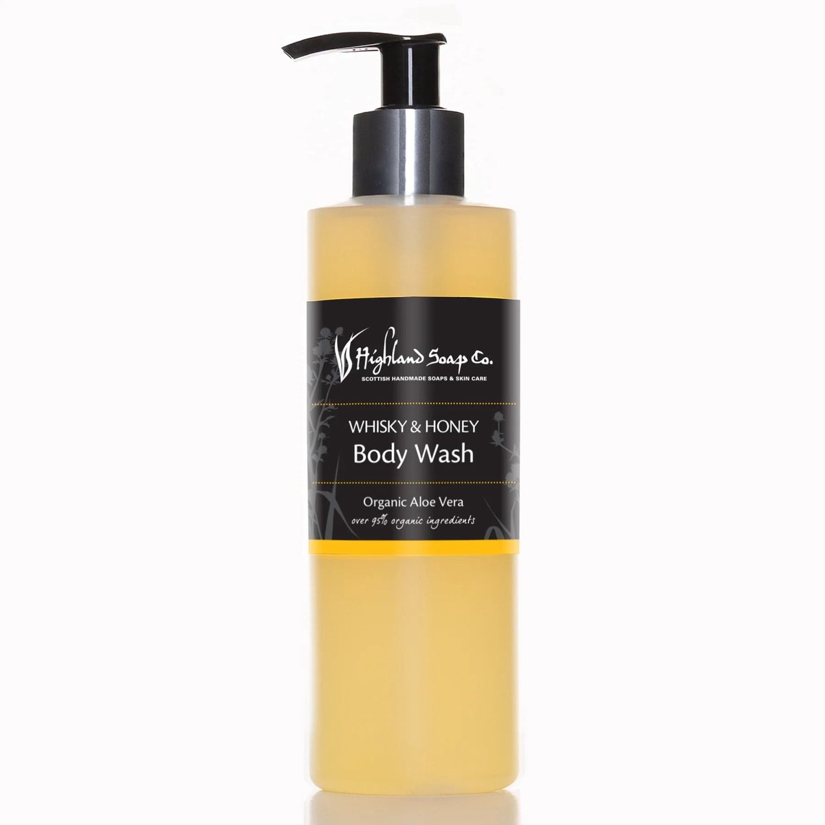 Biologische Douchegel 250ml - Whisky & Honey - Highland Soap Company