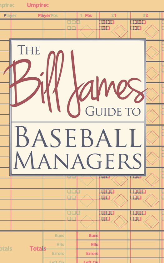 The Bill James Guide to Baseball Managers - cover