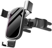 Telefoonhouder Auto - Geschikt Voor Mercedes A klasse W176, B klasse W246, C klasse W205, CLA, GLA, SLK etc, Audi - Mini Cooper - Ronde ventilatierooster - Telefoonhouder Ventilatie Rooster - Auto - Universele - Telefoon houder