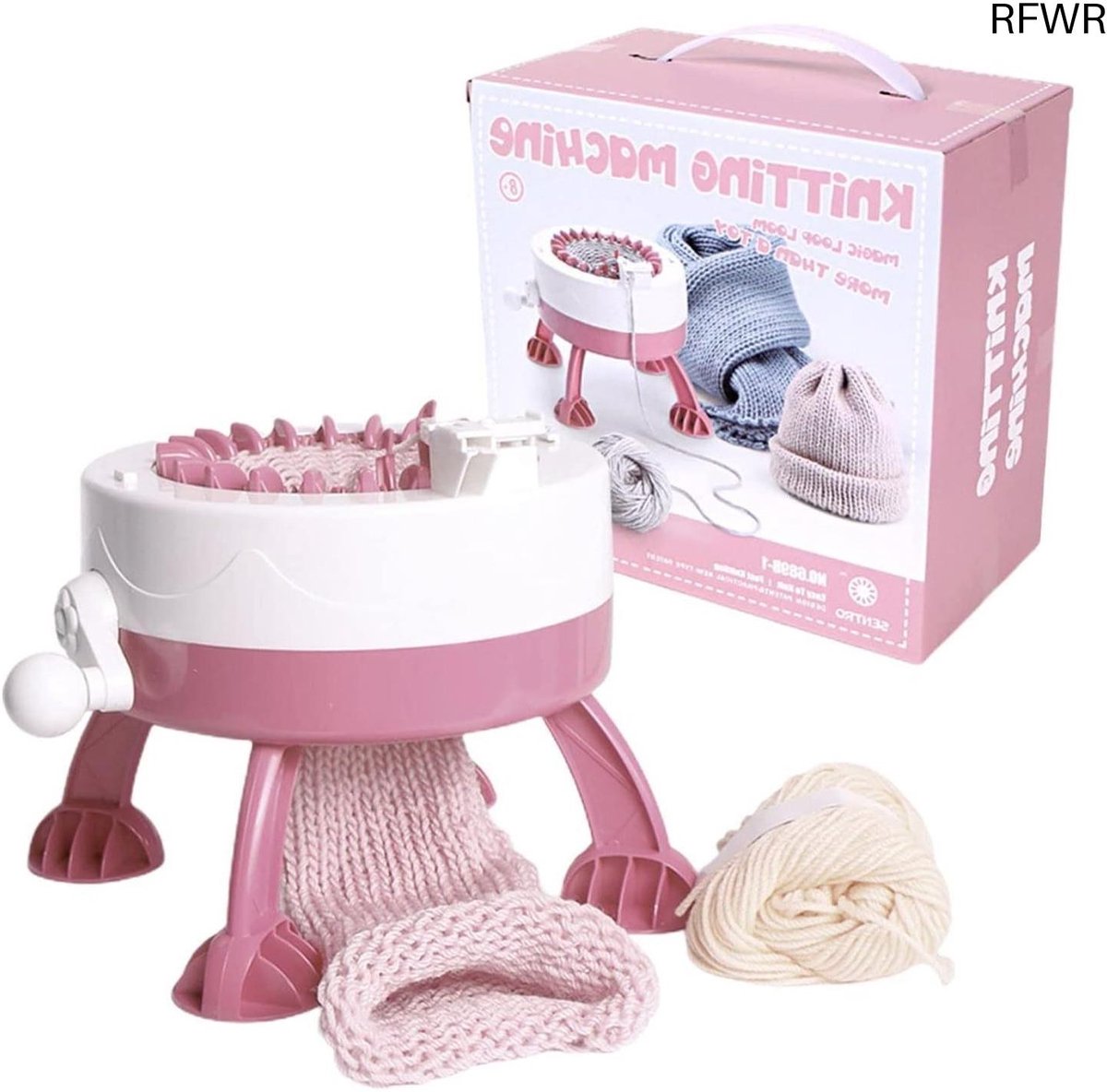 RFWR® Breimachine met 22 Naalden voor Kinderen en Volwassenen - Slimme Weef- en Brei Apparatuur voor Sjaals, Hoeden, Sokken en Handschoenen