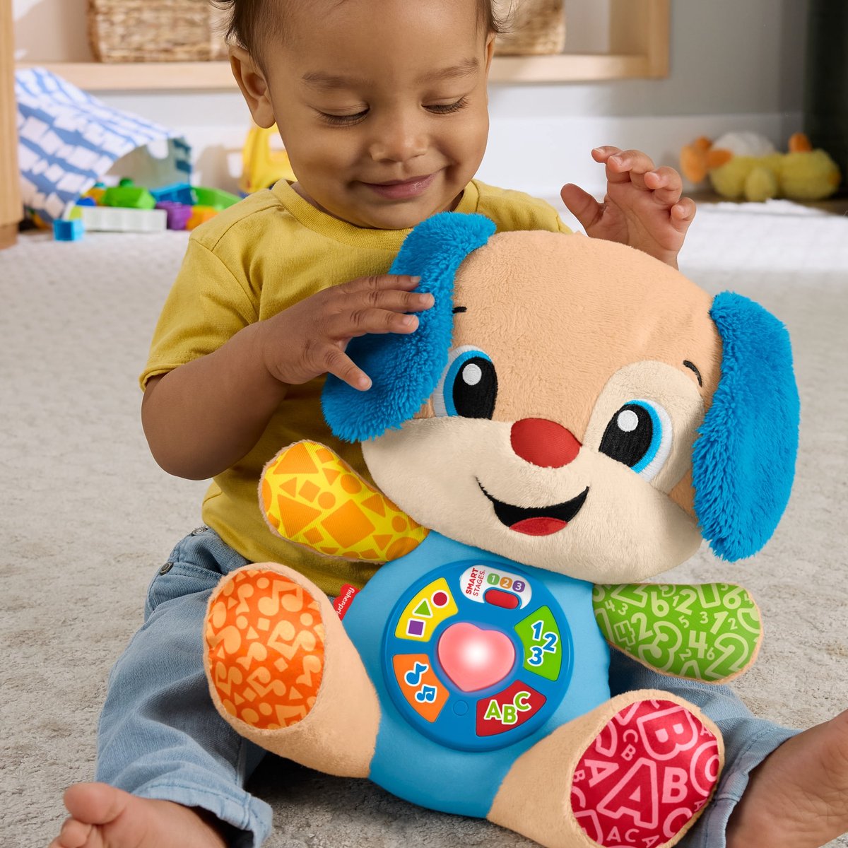 Fisher-Price Leerplezier Meegroeispeelgoed Puppy - Muzikale Knuffel — afbeelding 7