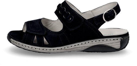 Waldläufer sandale pour femme Garda bleu foncé 7