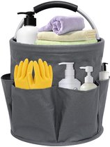 Ibenzoa® Opvouwbare Reinigingscaddy met Handvat en Meerdere Opbergvakken voor Binnen en Buiten
