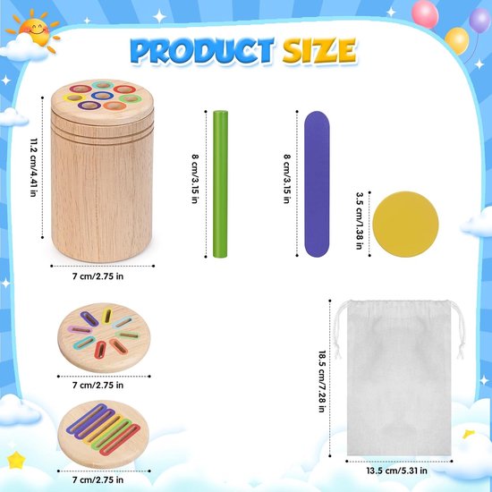 Montessori Brandweer Rollenspel Set – Houten Speelgoed – Riem Met 8 Gereedschappen – Voor 3-5 Jaar – Cadeau Voor Jongens & Meisjes