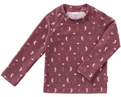Fresk Zwemshirt 62 - Sneldrogende Zwemkleding voor Kinderen - UPF 50 - Zwemshirt voor Meisjes - Zwempak met Lange Mouwen - Roze - Seahorse