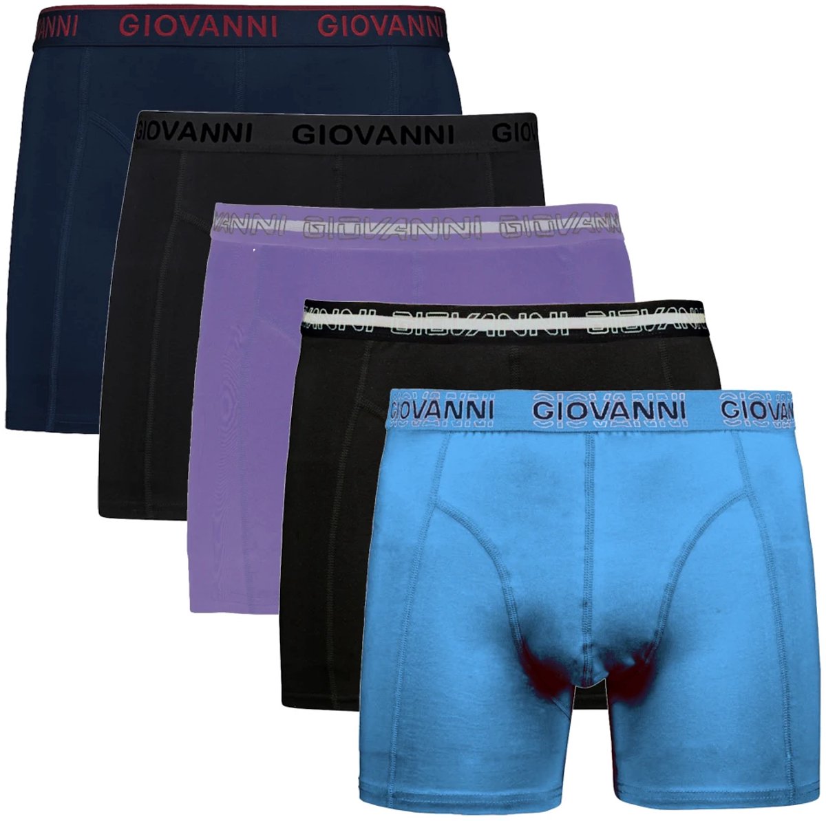 Giovanni heren boxershorts - 5-pack - maat XXL - M38 Box B