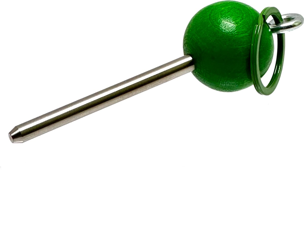 Boulemaus - Jeu de Boules - Traceur de terrain - kleur donkergroen - V2A roestvrij staal