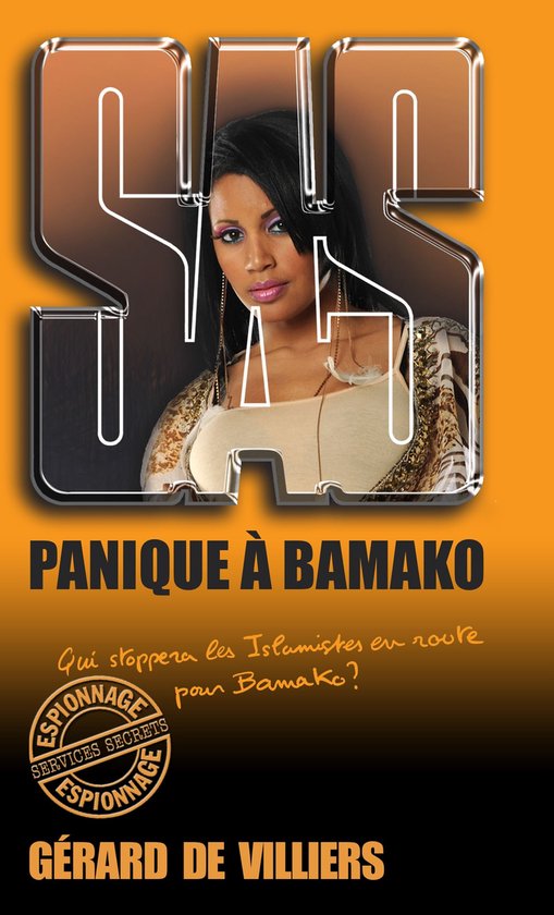SAS 195 Panique à Bamako - cover