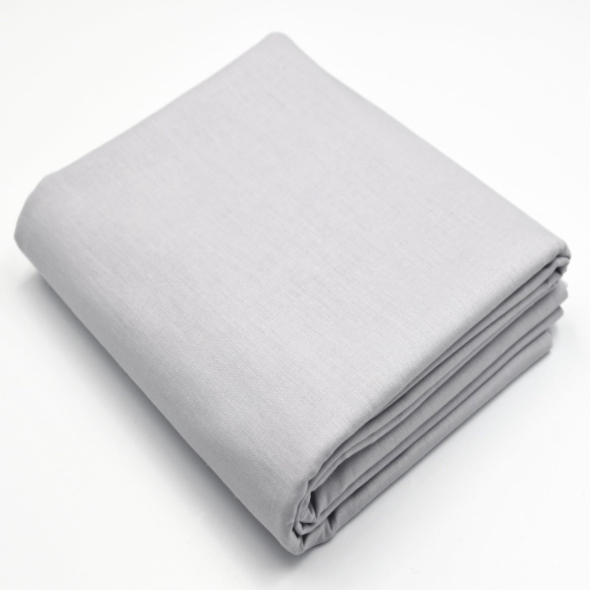 Virginia Tex-stof, verkocht per meter, 100% katoenen stof, grote breedte 240 cm, 100% katoenen stof Oeko-Tex Standard 100, effen kleuren om te naaien (lichtgrijs 45, 100 cm)