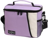 Rainbecom - Koeltassen – Lunchtas - 25x17.5x20 cm - 8.5 Liter - Paars - Isolatie - 300D Kationisch Polyester - Handvat Riem - Koeltas - Lunch Bag - Geïsoleerde Koeltas - Picknicktas