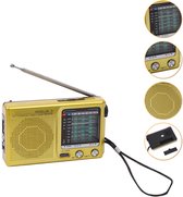 HanRongDa HRD-701 world receiver with bluetooth and 297 memory channels