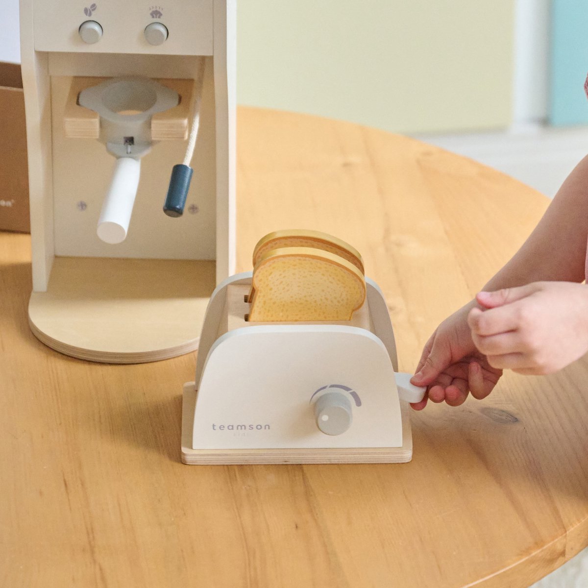 Teamson Kids Houten Speelkeuken Ontbijt Accessoires - Rollenspel Speelgoed - Wit — afbeelding 10