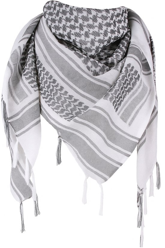 Achilles® Arabische Shemagh - Keffiyeh - Arafat PLO sjaal - Arabische sjaal - Woestijn Shemagh