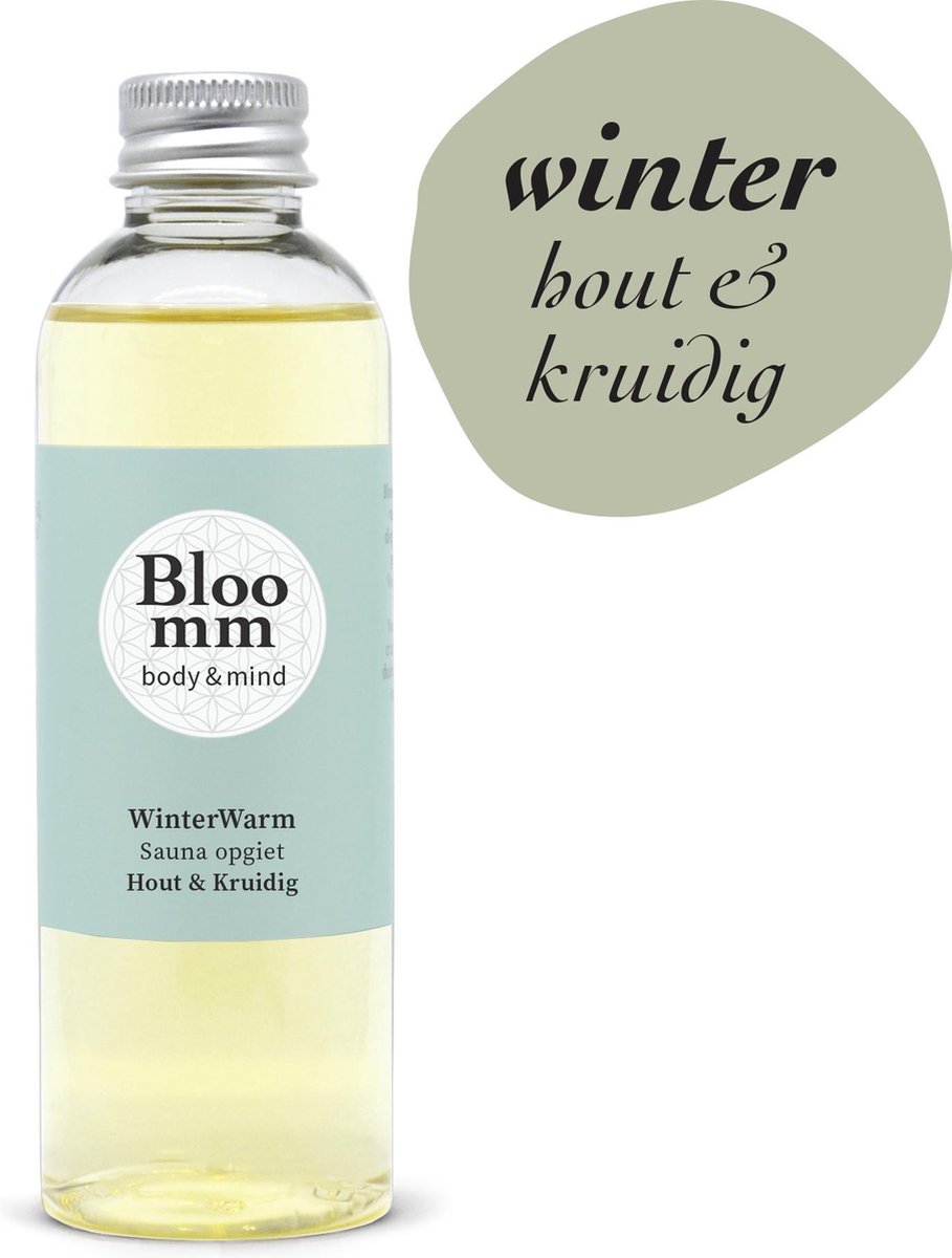 Goedkoopste Bloomm Winter Saunageur Opgietconcentraat, Hout & Kruidig, 100ml.