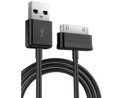 30-pins USB-kabel oplaadkabel/datakabel, compatibel met Samsung P1000/N8000/N8010