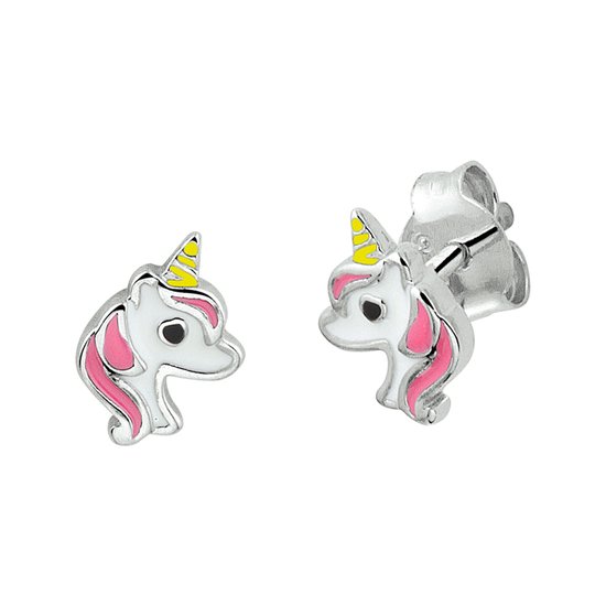 Yep! - Boucles d'oreille clous Licorne - Argent