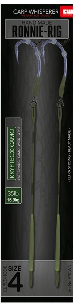 Carp Whisperer - Ronnie Rig - Haak maat: 6 - 2 stuks - Silt van Carp Whisperer — afbeelding 2