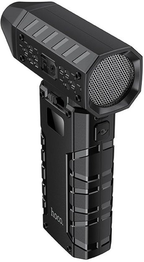 Luchtblazer Hoco Turbo Jet 80.000 RPM – Draadloos met USB-C, 100 snelheden, LED-zaklamp, schoonmaken en drogen