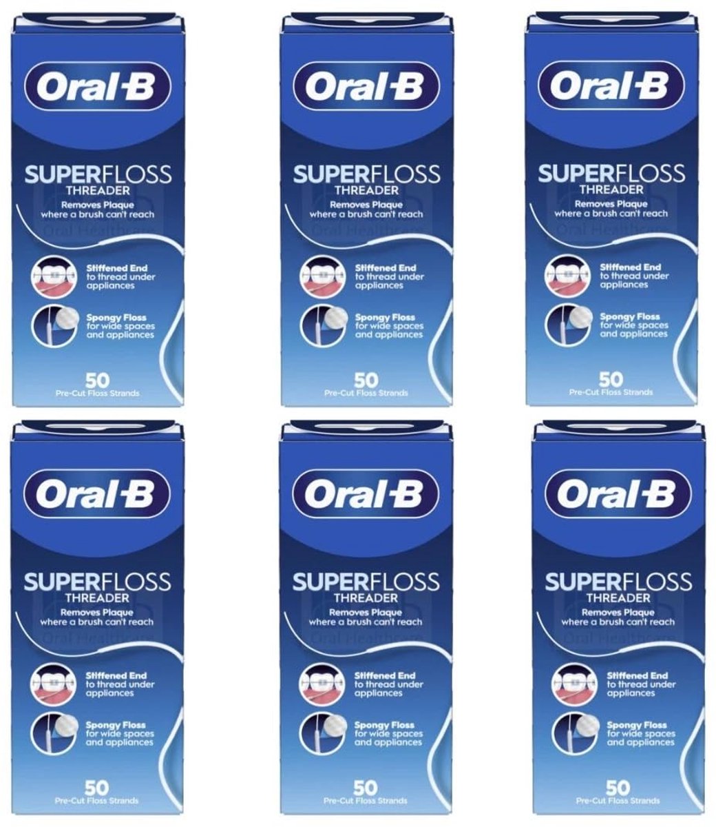 Oral-B Superfloss- 6 Stuks - Voordeelverpakking