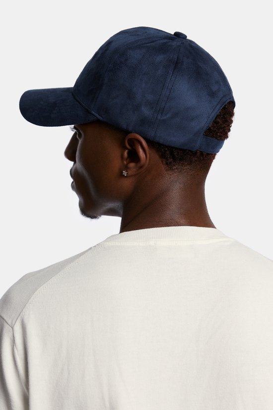 TRENDBEE™ AZUL Casquette Velours Daim Blauw