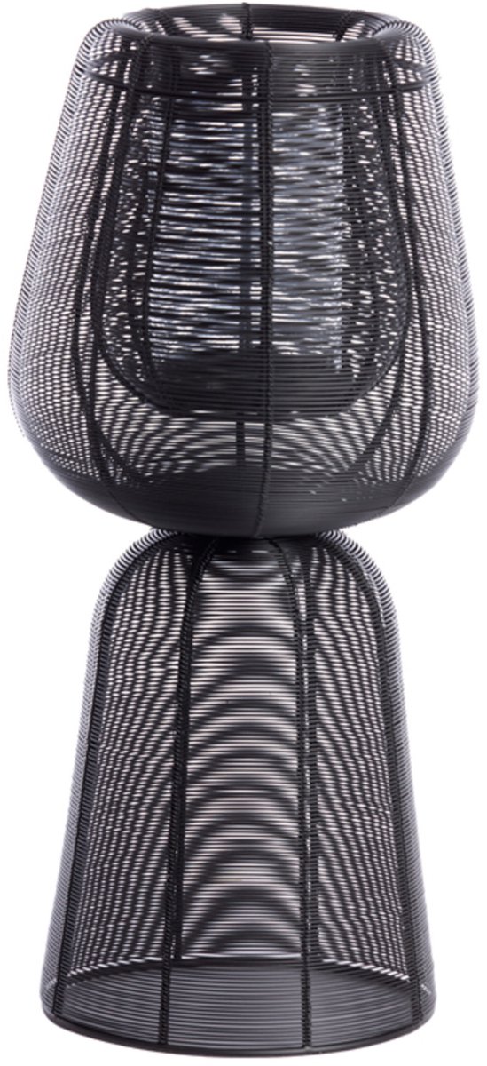Light & Living Windlicht FELLINI - Ø25x52.5cm - Zwart