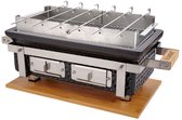 Bol.com Brisket bbq® -Tafelgrill - Table Grill - Hibachi - Barbecue - Keramische Grill - Shichirin - Rechthoekige keramische BBQ... aanbieding