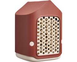 Elho Cosy Insect Hotel 18cm - Geschikt voor Insecten en Bijen - 100% Gerecycled Plastic - L17.6 x B18 x H23 cm - Toscaans rood