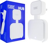 Flient® Hub voor de Flient Smart Locks - WiFi & Bluetooth - Wit - Flient APP