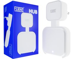 Flient® Hub voor de Flient Smart Locks – WiFi & Bluetooth – Wit – Flient APP