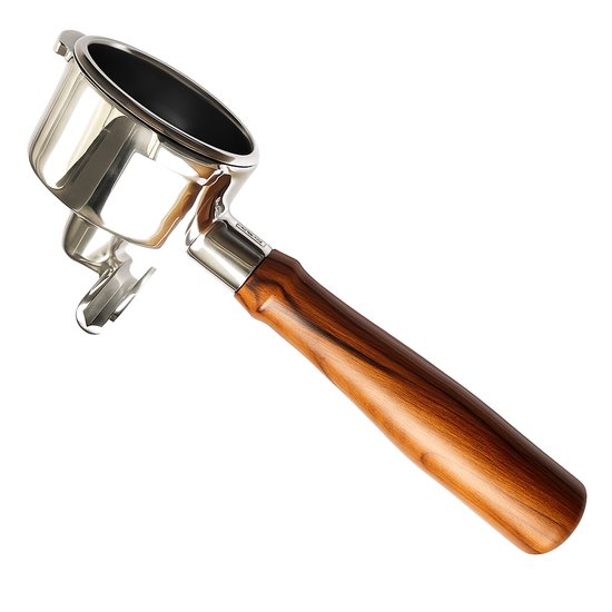 Porte-filtre 51mm avec double bec - De'Longhi Dedica - SMEG / Gastroback - Bois avec inox - Barista - Machine à expresso à piston - Machine à café - Coffee / Café