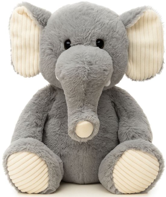 Olifantenpluche met grote oren - knuffel • Mijn Knuffel