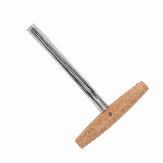 Viool Stalen Peg Hole Ruimer, Houten Handvat, Viool Luthier Repair Tool, Geschikt voor 3/4, 4/4 Viool
