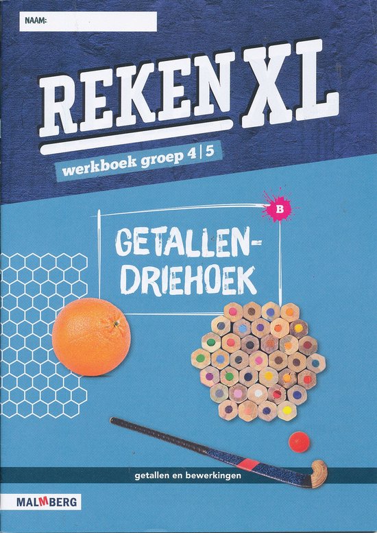 RekenXL Werkboek Getallendriehoek groep 4/5 (per stuk)