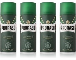 Proraso scheerschuim 400 ml 4-delige set