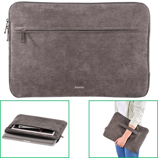 Bric's Life PC Holder laptophoes 15 inch olive | 017746-Groen