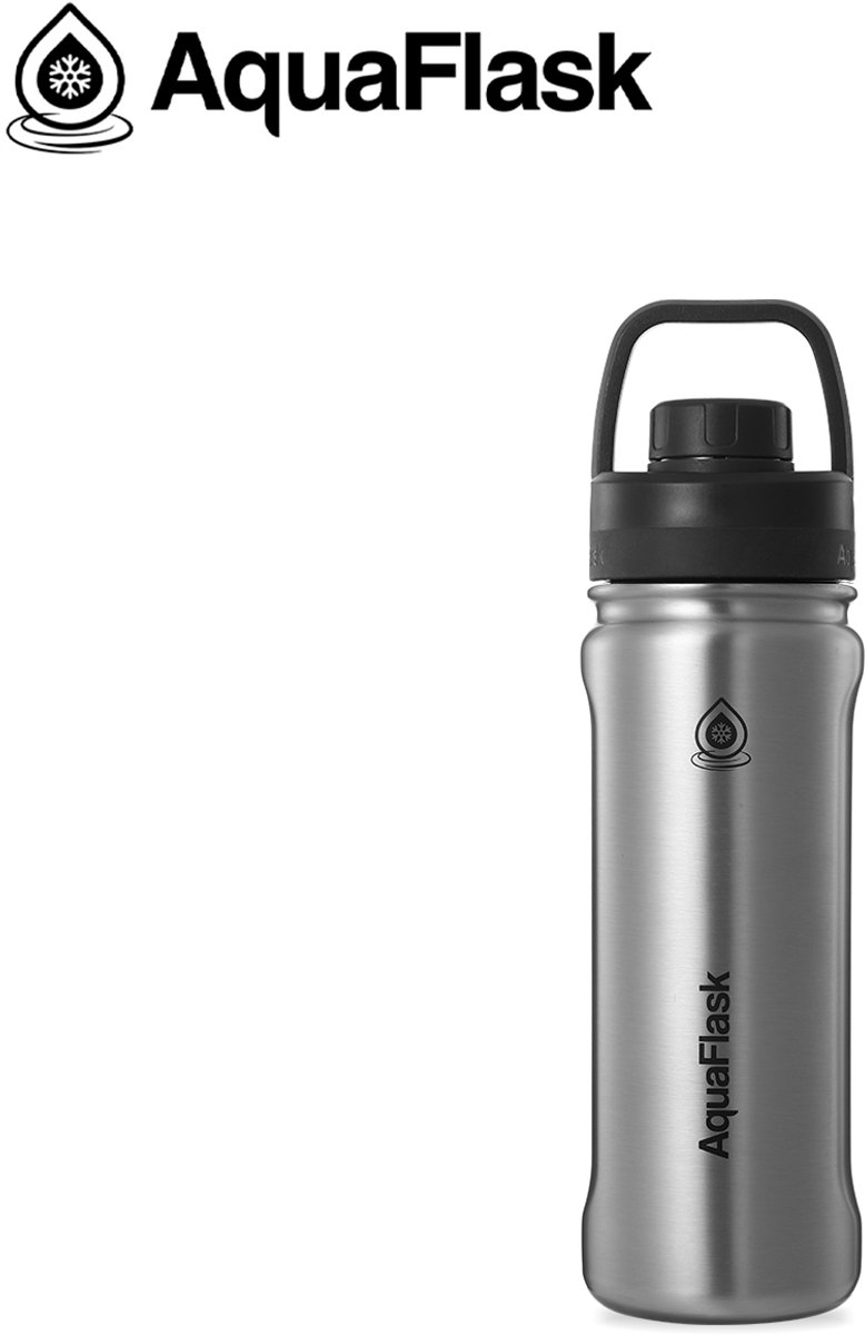 AquaFlask Original 532ml (18oz) Silver Steel