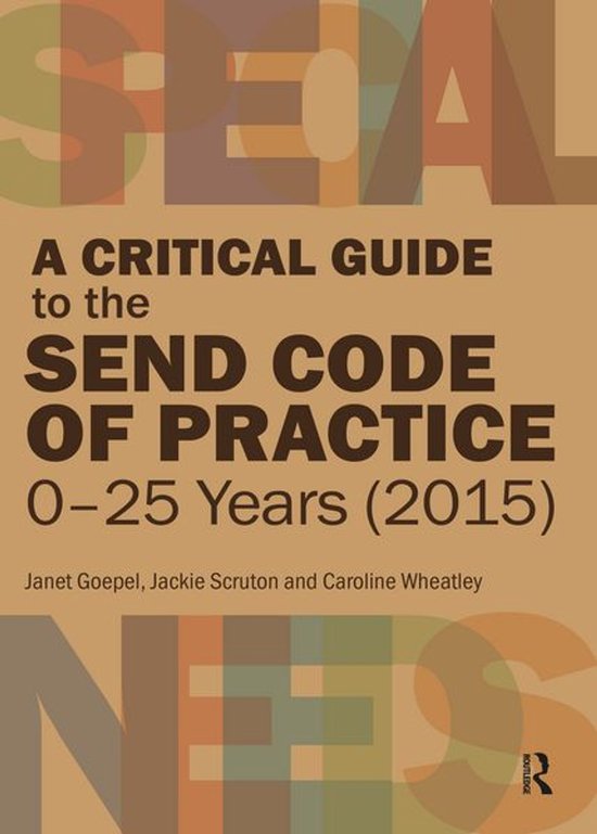 A Critical Guide to the SEND Code of Practice 0-25 Years (20 ... - cover