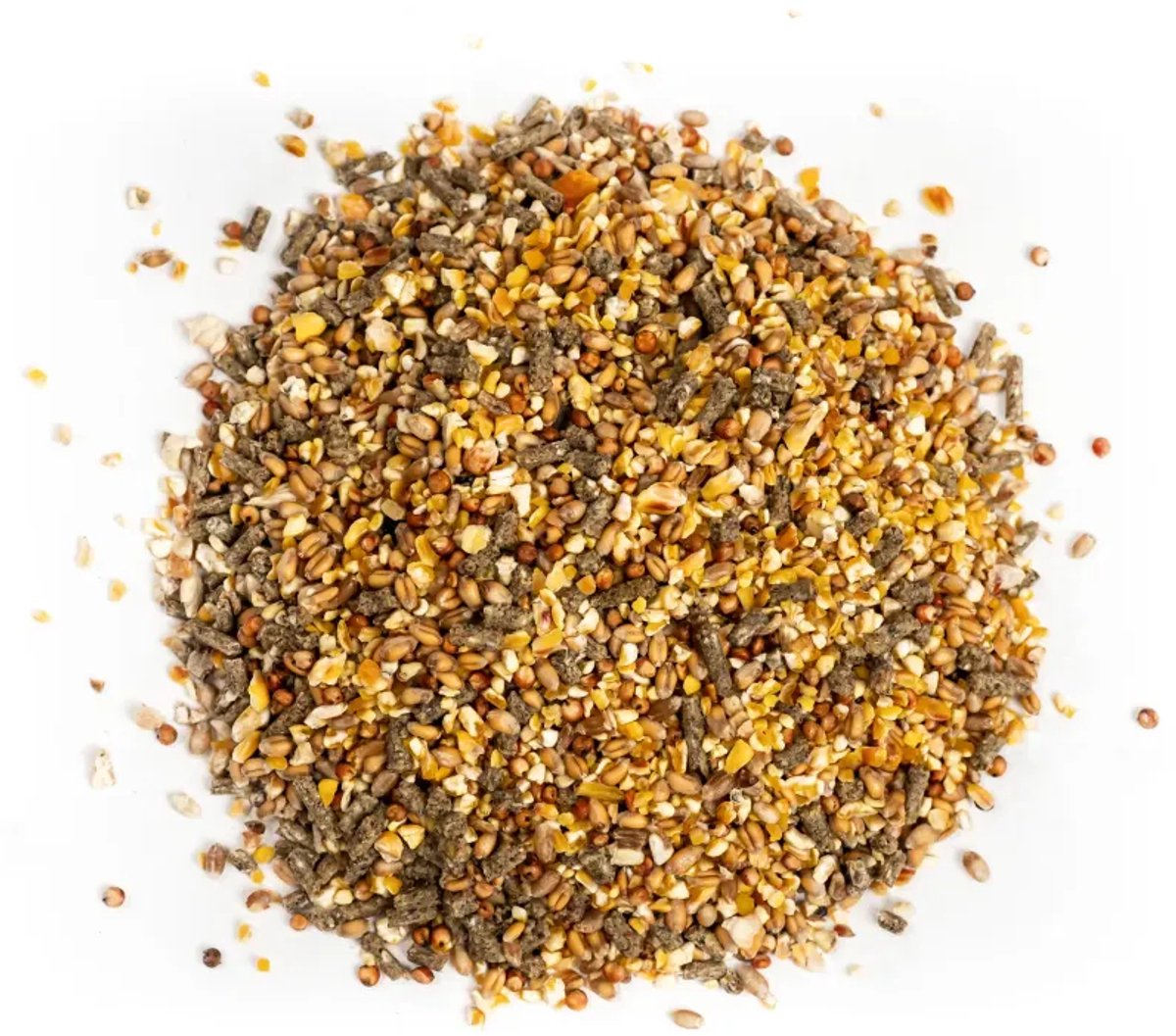Kippenvoer 20kg, korrelmengsel, graanmengsel, voer legkippen