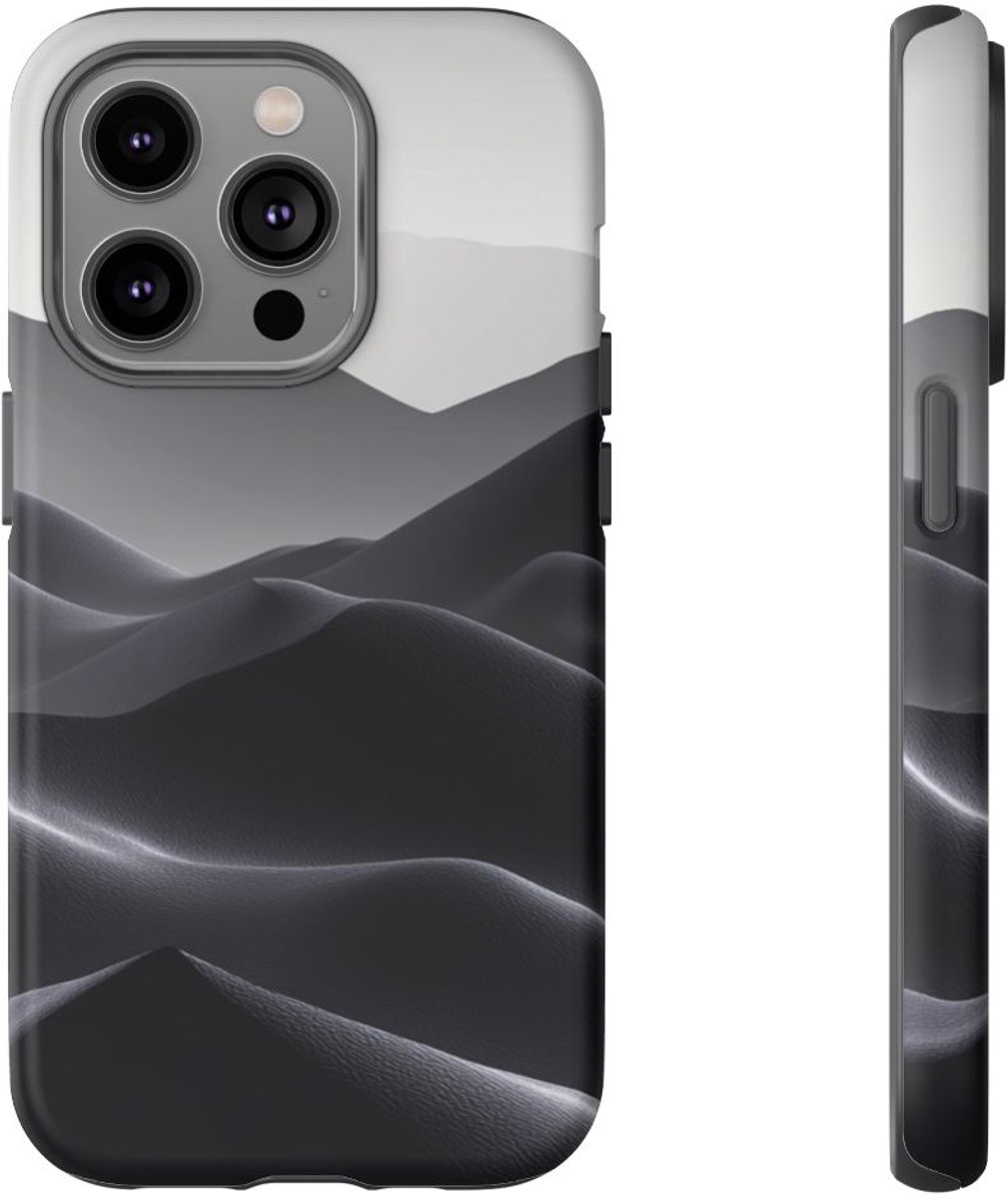 Donker Verloop Berglandschap – Telefoonhoesje Geschikt voor iPhone 14 Pro