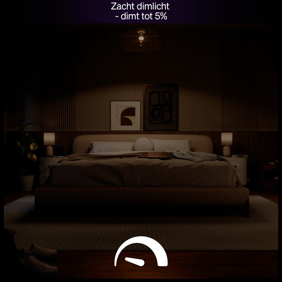 Philips Hue Slimme LED A60 lamp, Warm Wit Licht, E27 Fitting, 2-pack — afbeelding 5
