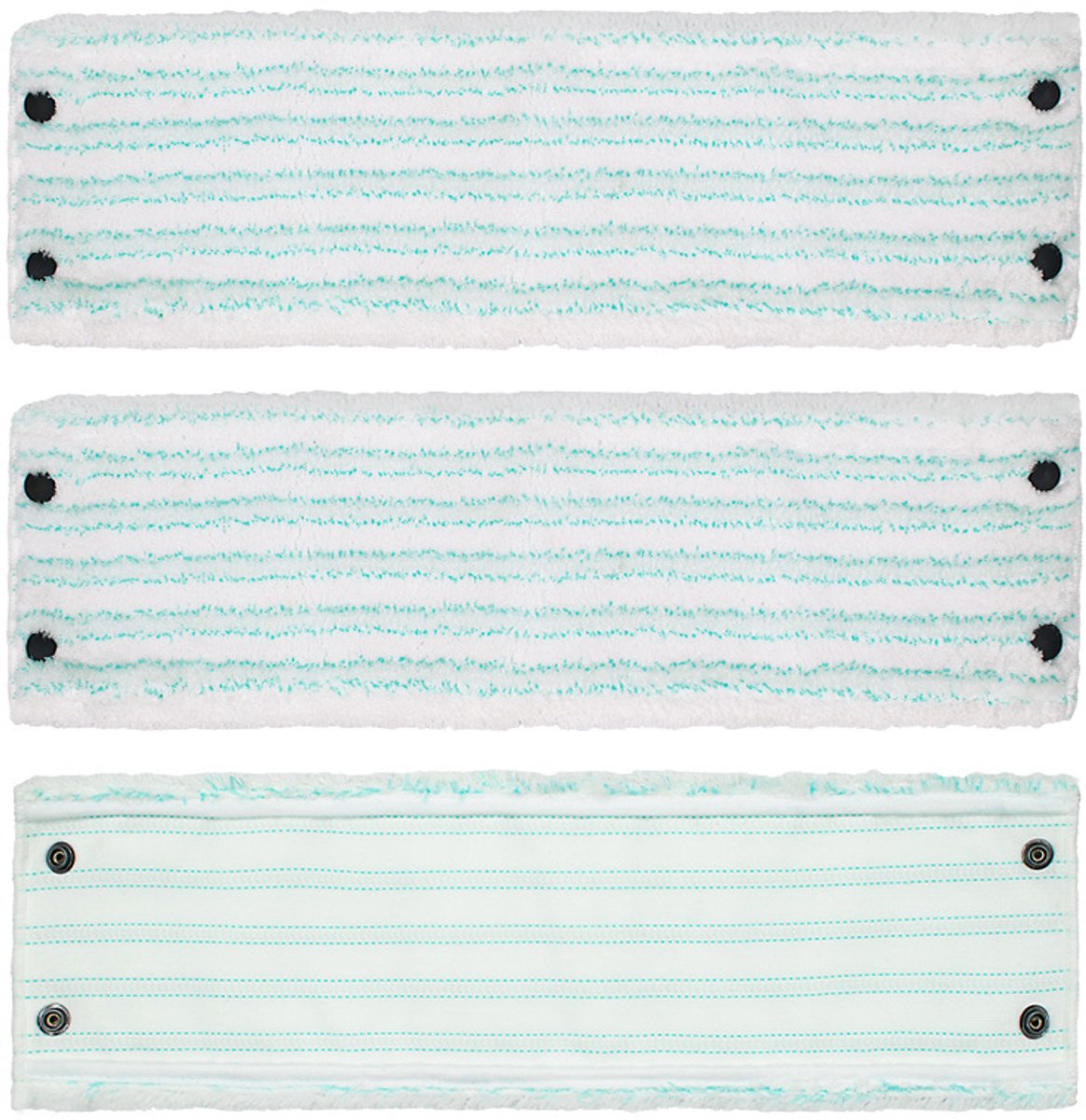 Geschikt voor Leifheit Clean Twist XL MicroDuo MicroDuo voor nat en droog gebruik 4 stuks