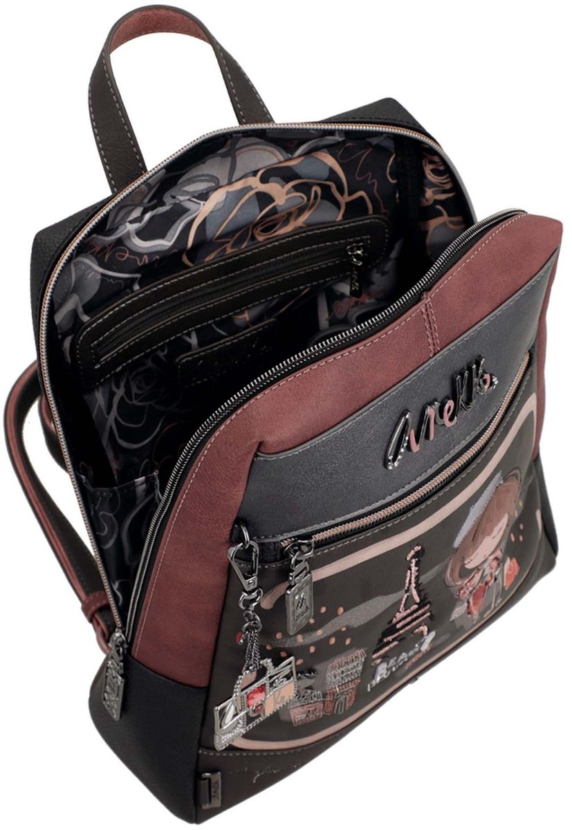Anekke Sac à Dos De Loisirs Sac à Dos Mademoiselle Backpack
