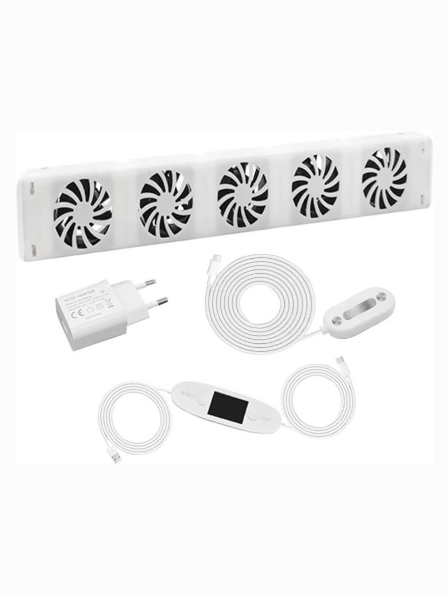 MMM® Ventilator Radiator - Speedcomfort - Ventilator kachel - Turbo Booster - Radiatorventilator Enkele Set