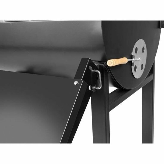 Houtskoolbarbecue met Deksel en Wielen Fieldmann FZG 1007 Zwart van Merkloos — afbeelding 5