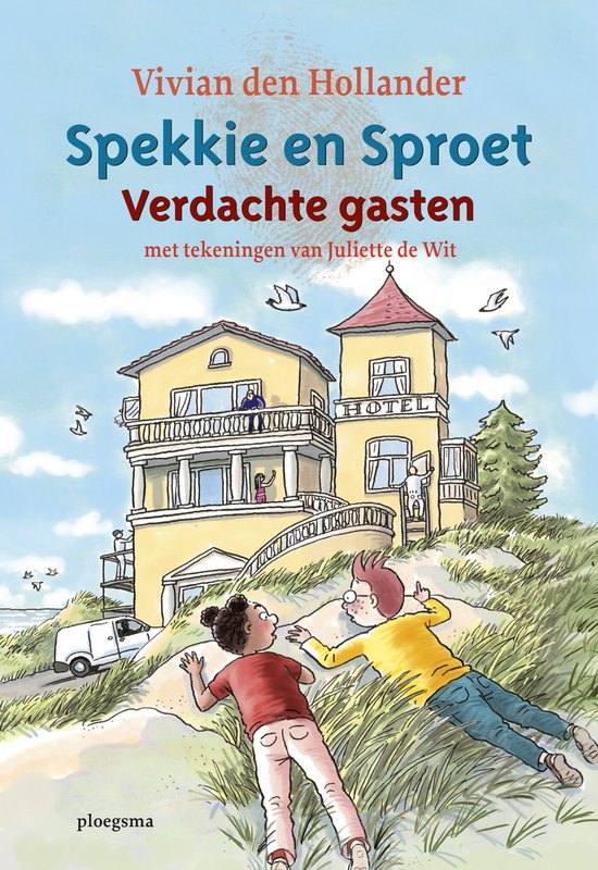 Spekkie en Sproet - Verdachte gasten - cover