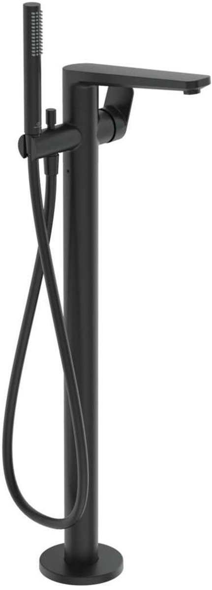 Ideal Standard Tonic II - Vrijstaande badkraan, zwart A6347XG
