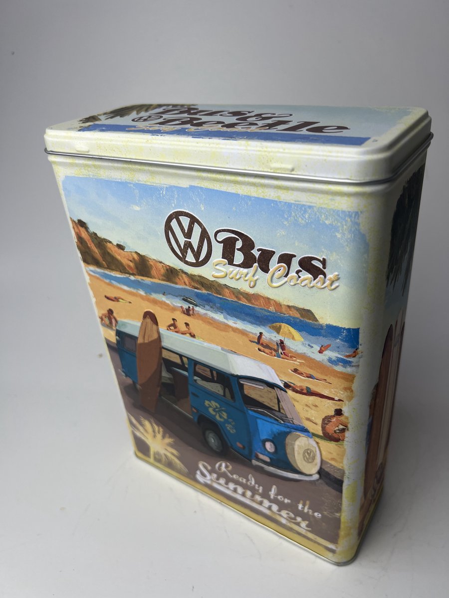 Nostalgic-Art bewaarblik XL Volkswagen T1 Bus - Uitvoering - Ready for the summer