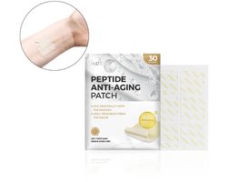 Peptide Anti Veroudering Sticker / Pleister - BIOHACKING, Peptide Anti Aging Patch - Voorkom veroudering, Ondersteund je lichaam van binnenuit - Vitamine A, C, D3, E, B3, B6, B9, Selenium, CoQ10, Visolie, Reservatrol, Glutatione Transdermale pleister