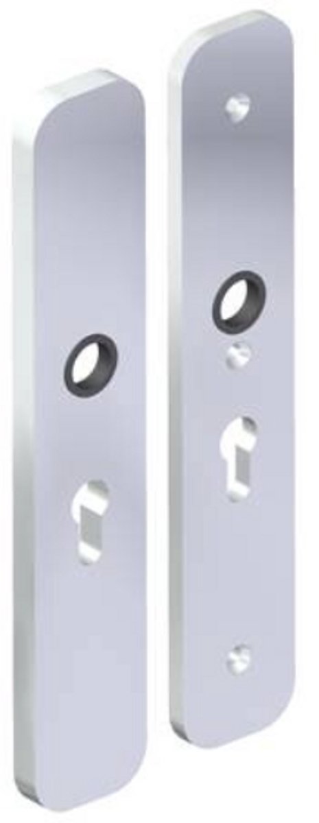 Ivana Economy Renovatie Veiligheidslangschilden PC72 SKG3 Aluminium F1 Deurdikte 38-57mm 285x52mm